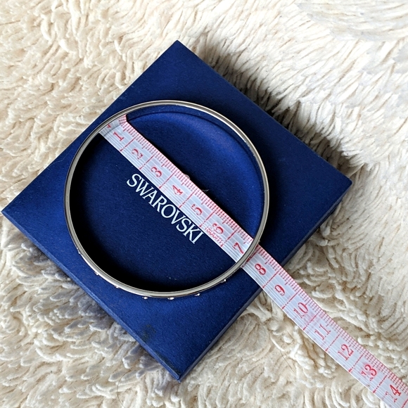 Swarovski Crystal Bangle Bracelet - Picture 6 of 7